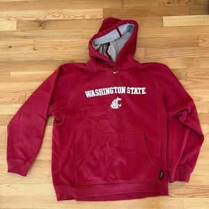WSU Nike Hoodie, unisex size M!!